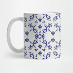 Boho Stiches in Indigo Mug